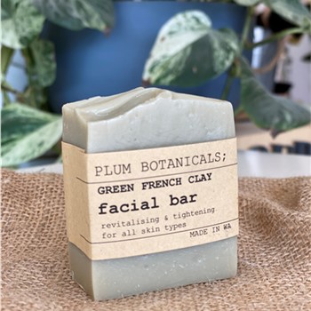 Facial Soap Bar -  Green French Clay